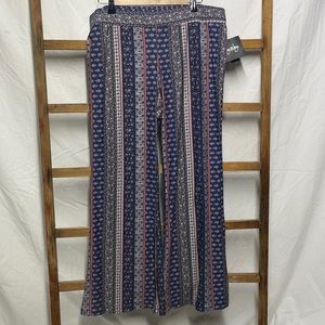 Floral Mandala Palazzo Pants